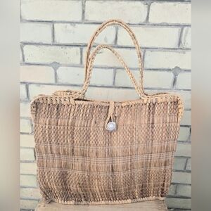 Vintage Basket Bag